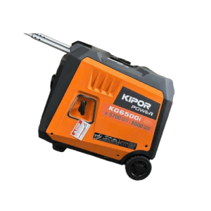 Máy Phát Điện Chạy Xăng Inverter Kipor 6kw KG6500i Siêu Cách Âm Có Đề